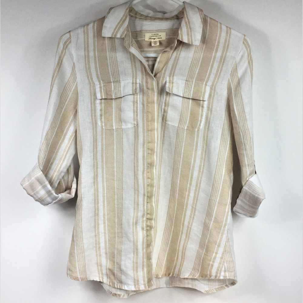 LINEN CHARTER CLUB "Luxury|Petite" Size P/S